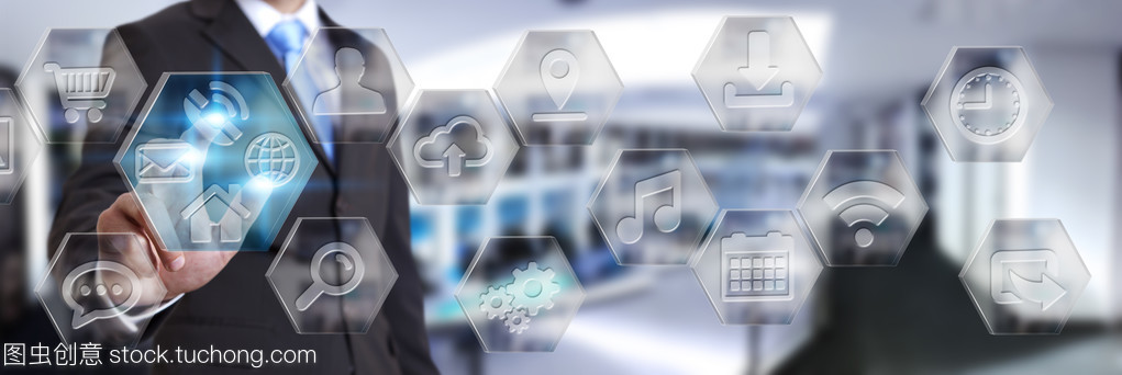 数字应用界面 现代商人的新利器