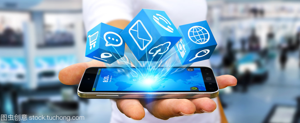 数字图标 商界精英移动应用新视界